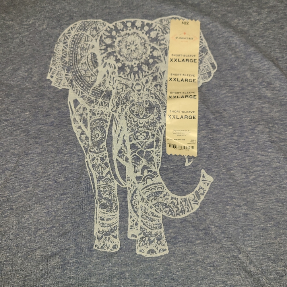 St. Johns Bay Elephant Tee - Picture 2 of 4
